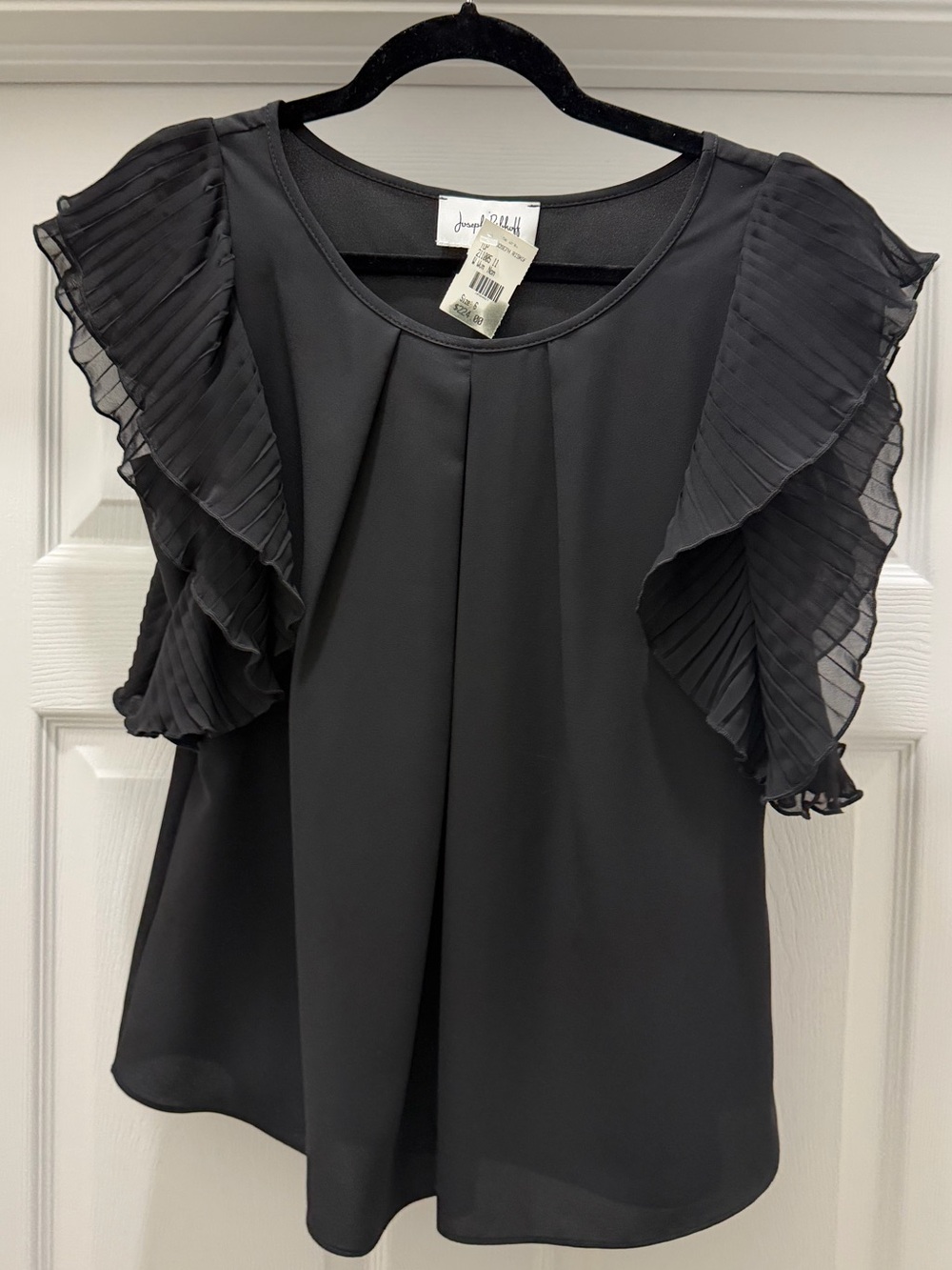 Joseph Ribkoff Ruffle Sleeve Top - Picture 5 of 5